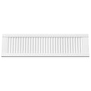 skabslåge 99x29,5 cm lameldesign hvid