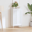 skabslåger 2 stk. 99x29,5 cm lameldesign hvid