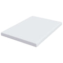 Minde skum madras top 140 x 190 cm Thick Stof-100% polyester