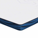 Madras topper 70 x 200 cm tyk Jacquard stof Hvid