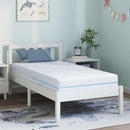 Madras Medium fast 80 x 160 cm Hvid