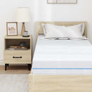 Madras Medium fast 80 x 200 cm Hvid