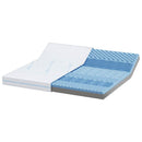 Madras Medium fast 200 x 200 cm Hvid