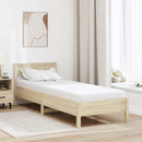 Madras Hvid 80 x 200 cm Jacquard stof