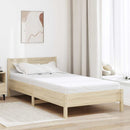 Madras Medium 90 x 190 cm Hvid