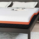 Madras Hvid og sort 180 x 200 cm Jacquard stof