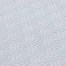 Madras Hvid og Grå 80 x 160 cm Jacquard stof