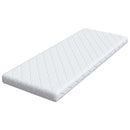 Madras Hvid 70 x 200 cm Jacquard stof