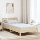 Madras Hvid 90 x 200 cm Jacquard stof