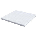 Madras Hvid 200 x 200 cm Jacquard stof