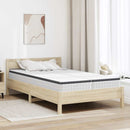 Madras 2 pcs Hvid og Grå 60 x 200 cm Bonell Fjedre