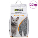 kattegrus med babypudderduft bentonit 20L