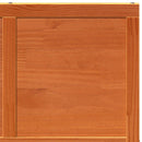 Ladedør Voksbrun 80 x 208 cm Massivt fyrretræ