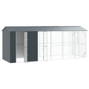 Fuglebur Antracit 645 x 208 x 247 cm Galvaniseret stål