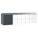 Fuglebur Antracit 860 x 208 x 247 cm Galvaniseret stål