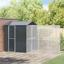 Fuglebur Antracit 418 x 210 x 247 cm Galvaniseret stål