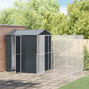 Fuglebur Antracit 418 x 210 x 247 cm Galvaniseret stål