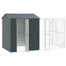 Fuglebur Antracit 418 x 210 x 247 cm Galvaniseret stål