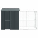 Fuglebur Antracit 418 x 210 x 247 cm Galvaniseret stål