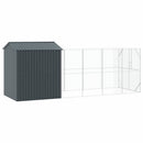 Fuglebur Antracit 621 x 208 x 247 cm Galvaniseret stål