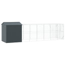 Fuglebur Antracit 824 x 208 x 247 cm Galvaniseret stål