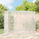 Fuglebur Antracit 210 x 304 x 213 cm Galvaniseret stål
