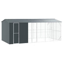 Fuglebur Antracit 645 x 310 x 247 cm Galvaniseret stål