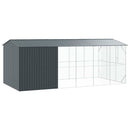 Fuglebur Antracit 645 x 310 x 247 cm Galvaniseret stål