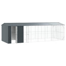 Fuglebur Antracit 860 x 310 x 247 cm Galvaniseret stål