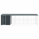 Fuglebur Antracit 860 x 310 x 247 cm Galvaniseret stål