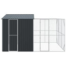 Fuglebur Antracit 425 x 304 x 247 cm Galvaniseret stål