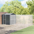 Fuglebur Antracit 635 x 304 x 247 cm Galvaniseret stål