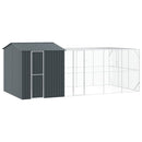 Fuglebur Antracit 635 x 304 x 247 cm Galvaniseret stål