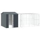 Fuglebur Antracit 635 x 304 x 247 cm Galvaniseret stål