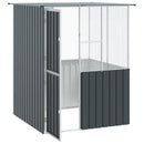 Fuglebur Antracit 165 x 165 x 200 cm Galvaniseret stål