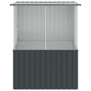 Fuglebur Antracit 165 x 165 x 200 cm Galvaniseret stål