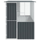 Fuglebur Antracit 165 x 318 x 200 cm Galvaniseret stål