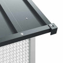 Fuglebur Antracit 215 x 209 x 230 cm Galvaniseret stål