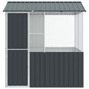 Fuglebur Antracit 215 x 209 x 230 cm Galvaniseret stål