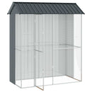 Fuglebur Antracit 215 x 110 x 247 cm Galvaniseret stål