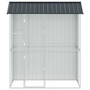 Fuglebur Antracit 215 x 110 x 247 cm Galvaniseret stål