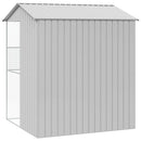 Fuglebur Grå 215 x 210 x 247 cm Galvaniseret stål