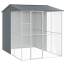 Fuglebur Antracit 215 x 310 x 247 cm Galvaniseret stål