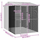 Fuglebur Antracit 215 x 310 x 247 cm Galvaniseret stål