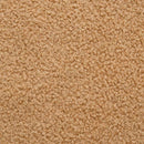 drejelig kontorstol Beige krøllet uld-lignende stof