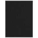 dørmåtte 80x120 cm sort