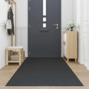 Dørmåtte Sort 115x500 cm
