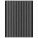 Dørmåtte Sort 80 x 120 cm Polypropylen