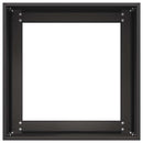 plantekasse 40x40x40 cm koldvalset stål sort - Xlshop.dk