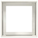 plantekasse 40x40x40 cm koldvalset stål hvid - Xlshop.dk
